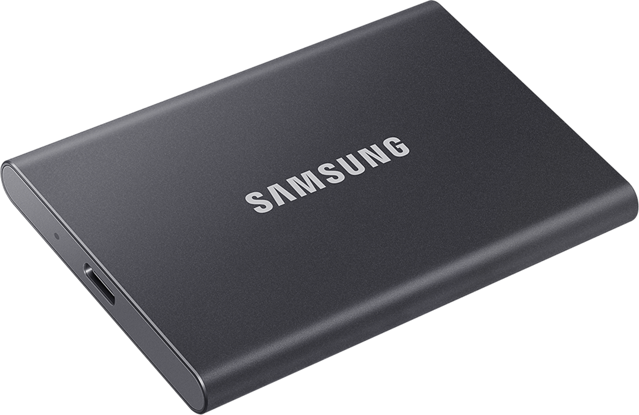 Samsung Portable SSD T7 2TB USB-C, grå - PROconsult
